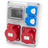 Els Elektrotechnika 4NO211 Statybinė skirstomoji įranga Mikołajki 16A/5 + 32A/5 + 2*GS, sieninis korpusas, 4NO211