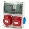 Els Elektrotechnika 8NO211 Konstrukcinis skirstytuvas 32A/5 + 16A/5 + 2*GS 230V, sieninis korpusas, neįrengtas, 8NO211