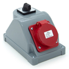 Els Elektrotechnika N110-01COMBO Konstrukcinis skirstomasis skydas tipas COMBOPOL 16A/5 + GS 230V + 0-1 jungiklis, sieninis/paviršinis korpusas, N110-01COMBO