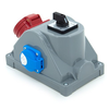 Els Elektrotechnika N110LP Konstrukcinis skirstomasis skydas tipas COMBOPOL 16A/5 + GS 230V + L-0-P skyriklis, sieninis/paviršinis korpusas, N110LP