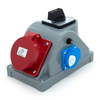 Els Elektrotechnika N1T01LP Konstrukcinis skirstomasis skydas tipas COMBOPOL 32A/5 + GS 230V + L-0-P skyriklis, sieninis/paviršinis korpusas, N1T01LP