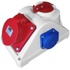 Els Polska ELS Elektrotechnika Skirstyklė COMBO 16/5 0-1 2x230V IP44