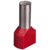 Em Group TID2x10L14 Izoliuota kabelio antgalis TID 2x10mm2/14mm raudonai alavuotas TID2x10L14 /100vnt/