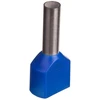 Em Group TID2x2,5L10 Izoliuota kabelio antgalis TID 2x2,5mm2/10mm mėlynai alavuotas TID2x2,5L10 /100vnt/