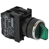 Emas 3 padėties stūmiklis 2R stabilus apšviestas 100- 250V žalia (T0- B101SL30Y)