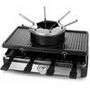 Emerio RG-124930 grill raclette 8 os. 1400 W Juodas, Nerūdijantis plienas