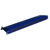 EMITERNET Panel 19″, 24xRJ45 STP cat.6 (1U) with shelf, mėlynas DCN/PPFA674EKS248C6
