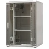 EMITERNET Laisvai pastatoma rėminė spintelė EmiterNet Top, 24U, priekinės durys skarda/stiklas, 800x800x1180mm (plotis/gylis/aukštis) EM/SH05D-8824