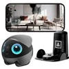 „EnaBot“ – „EBO AIR 2 Plus“ – namų palydovas robotas su stebėjimo ir vaizdo skambučių funkcija (pilkas)