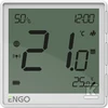 Engo Controls termostatai ZigBee terostatas, Lition baterija, baltas
