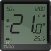 Engo Controls Engo EONE Zigbee 3.0 belaidis termostatas, juodas