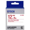 Epson LK-4WRN (C53S654011) Ženklinimo juostelė Standard, Raudona on Baltas 12mm 9m