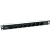 Equip Steckdosenleiste 19(1HE)8fach CEE7/7 1.8m Kabl.(Fr)si