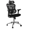 Biuro kėdė Equip Ergonomiczne krzesło biurowe Podparcia głowy/rąk SFS juoda lite Retail
