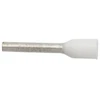 Ergom E08KH-02010112501 Izoliuotas antgalis HI 0,75/10 baltas E08KH-02010112501 /100 vnt./
