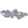 Ergom E08KH-02020100501 Izoliuota kabelio galo mova HI 2X0.75/8 DIN E08KH-02020100501 /500vnt./
