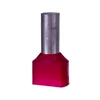 Ergom E08KH-02020102701 Izoliuota kabelio antgalis HI 2x10/14 DIN E08KH-02020102701 /100 vnt./