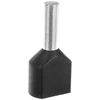 Ergom E08KH-02020105201 Izoliuota kabelio antgalis HI 2X1.5/8 DIN E08KH-02020105201 /100 vnt./