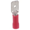Ergom E10KN-03020200701 Izoliuotas įdėklas WI 6.3-1/0.8 BPVC raudonas E10KN-03020200701 /100 vnt./