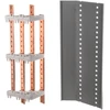 Ergom platinimo blokas 400A 3 bazės 16xM6 + 1xM8 BRS 4-400