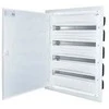 Eti Polam 001101295 Modulinė įleidžiama skirstomoji įranga IP40 II apsaugos klasė IK08 metalinės durys baltos ERP24-4 001101295