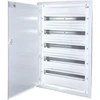 Eti Polam 001101296 Modulinis skirstomasis skydas 5x24, įleidžiamas IP40, baltos metalinės durys, gnybtas PE3x24 N4x11 ERP24-5 001101296