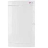 Eti Polam 001101303 Ant paviršiaus montuojamas 3x12 daugialypės terpės skirstomasis skydas su plokšte ir lizdu / IP 40 400V AC / ECT36PO MEDIA 001101303