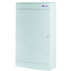 Eti Polam 001101303 Ant paviršiaus montuojamas 3x12 daugialypės terpės skirstomasis skydas su plokšte ir lizdu / IP 40 400V AC / ECT36PO MEDIA 001101303