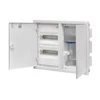 Eti Polam 001101373 Hibridinis skirstomasis įrenginys 2x12, įleidžiamas, baltos metalinės durys / IP40 400V AC / ERP12-2-2H MEDIA 001101373