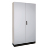 Eti Polam 001325104 Tuščias metalinis atskirai pastatomas korpusas IP55 I klasė RAL7035 (1050x1850x300) su 100 mm cokoliu HXS300 4-12 PH1 001325104