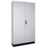 Eti Polam 001325504 Atskirai pastatomas metalinis korpusas su montavimo plokšte IP55 I klasė RAL7035 (1050x1850x300) su 100mm cokoliu HXS300 4-12 PH1V1 001325504