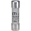 Eti Polam ETI CILINDO Įdėklas.CH10X38 GPV 14A/1000V DC