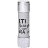 ETI CILINDO Įdėklas.CH10X38 GPV 20A/1000V DC