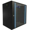 Extralink 12U 600x450 Juoda | Rack spinta | montuojama ant sienos