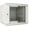 Extralink 12U 600x600 AZH Pilka | Stovo spinta | montuojama ant sienos, dviejų sekcijų