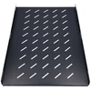 EXTRALINK fiksuota lentyna 1000 mm gylio spintelei 19 colių 750 mmx 1U juodas