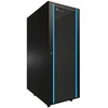 Extralink 37U 600x1000 Juoda | Rack spintelė | pastatoma ant grindų