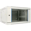 Extralink 6U 600x600 AZH pilka | Rack spintelė | Montuojama prie sienos, dviejų dalių