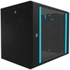 Extralink 9U 600x450 Juoda | Rack spinta | montuojama ant sienos