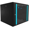Extralink 9U 600x600 juoda | Rack spintelė | montuojama ant sienos