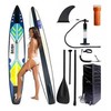 Inflatable Paddle Board + Accessories Extralink SUP Board 420cm Set