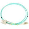 Extralink LC/UPC-SC/UPC | Daugiamodis, OM3, dvipusis, 3mm, 1m
