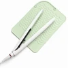 EXTRALINK HOME MATA SILIKONOWA PODKŁADKA POD LOKÓWKĘ PROSTOWNICĘ DO ŁAZIENKI 22X16 CM ŽALIA