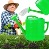 Extralink 10 l Juodas miško sodo laistytuvas, ovalus, plastikinis, su tinklelio filtru