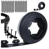 Extralink Juodas Forest Lawn Edging Set, Garden 60x50mm 10m with 30 Juodas Anchor Pegs
