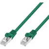 Extralink Cat.7 S/FTP 2m 20G Žalia | LAN pataisos laidas | Varinis vytos poros tinklo kabelis