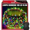 Extralink | Kalėdų eglutės lemputės | Kalėdos, 10,5 m, 100 LED, šiltos, įvairiaspalvės, maitinamos baterijomis