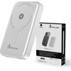 Extralink MagSafe 10000mAh Balta | Maitinimo bankas | Maitinimo blokas, 38,5 Wh PD20W+15W USB-C USB-A