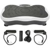 Extralink Moonwalk Spin Move Platofrma Wibracyjna do Ćwiczeń Fitness 200W balta