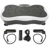 Extralink „Moonwalk Spin Move“ vibracijos platforma fitneso pratimams 200 W balta